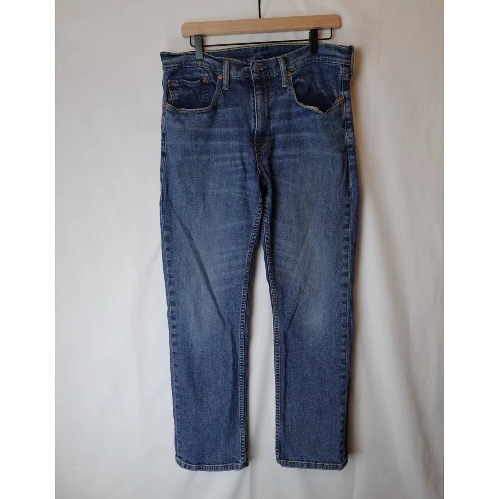 Levi's 559 Relaxed Straight Jeans Men's 34x29 Blue Denim Casual Comfort Fit